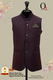 Load image into Gallery viewer, Maroon Ethnic Vest