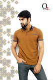 Load image into Gallery viewer, Ochre Gold Polo Shirt
