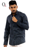 Load image into Gallery viewer, Black Ash Stripe Full Sleeve Shirt
