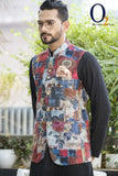 Load image into Gallery viewer, Multi Color Printed Ethnic Vest