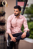 Load image into Gallery viewer, Winter shirts for men casual Cream