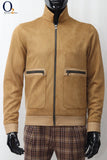 Load image into Gallery viewer, GRAIN LEATHER TRACK BOMBER