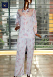 Load image into Gallery viewer, Silky Soft Floral Terrace Shirt And Pant Set