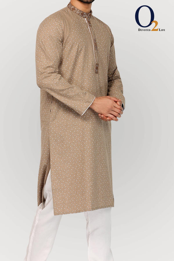 PEACH Classic Fit Panjabi