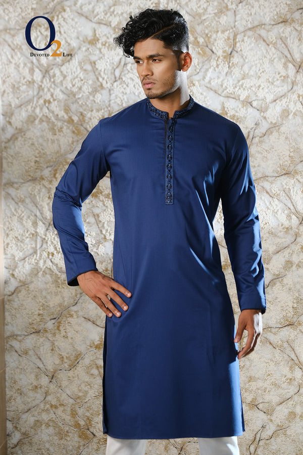 Royal Blue Casper Long Panjabi