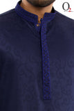 Load image into Gallery viewer, Zardozi work Classic fit panjabi in Blue