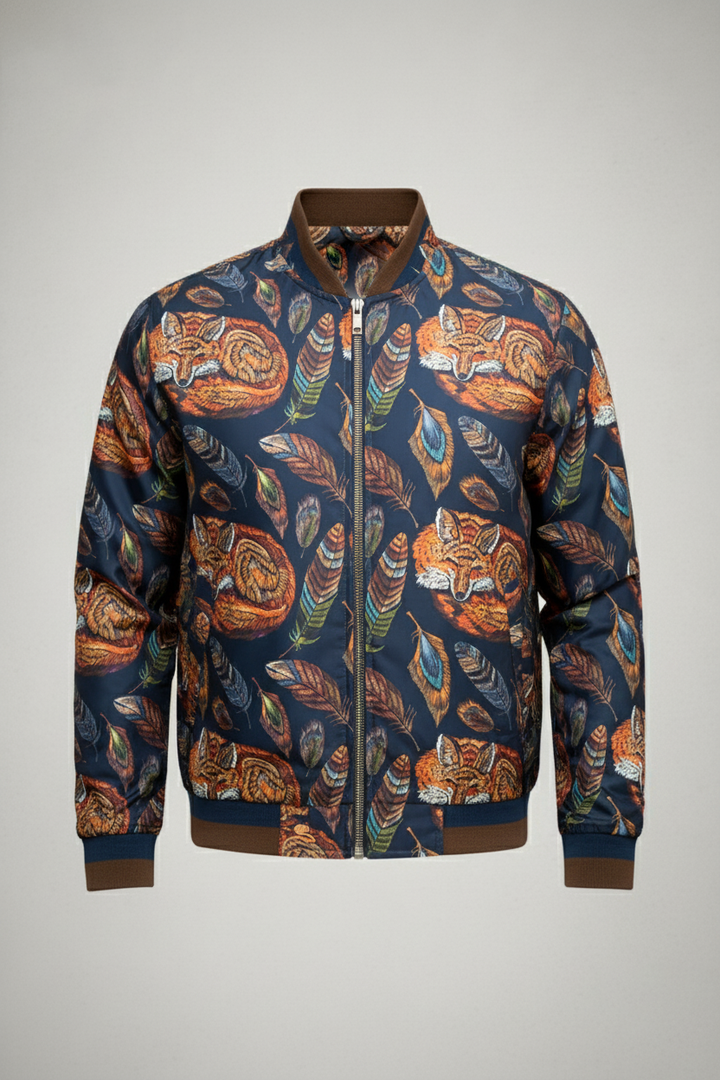 Nylon Jacket Sublimation Printing Fashion Bomber Jacket ENVY