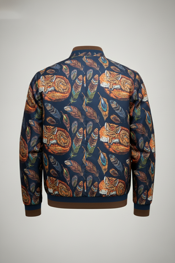 Nylon Jacket Sublimation Printing Fashion Bomber Jacket ENVY