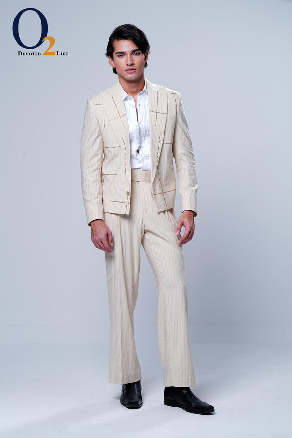 Cocktail stripe suit