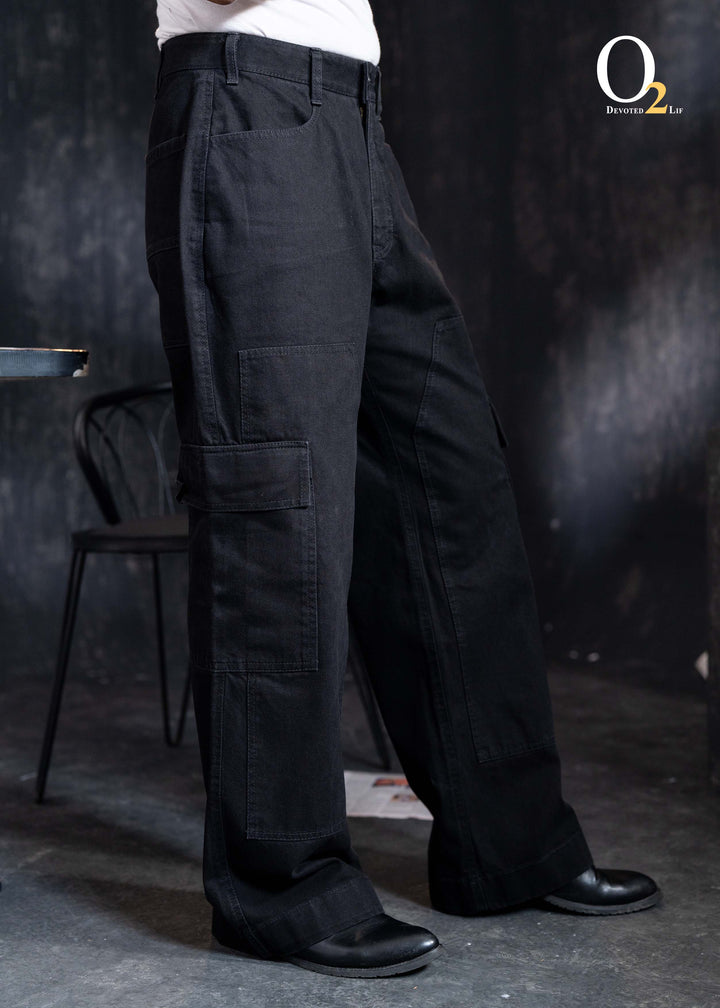 high-waisted, baggy, and wide-leg with multiple pockets Jeans pant ENVY