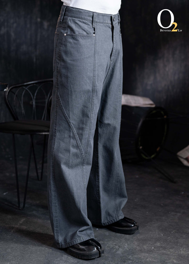 Patch pocket men's straight jeans ENVY