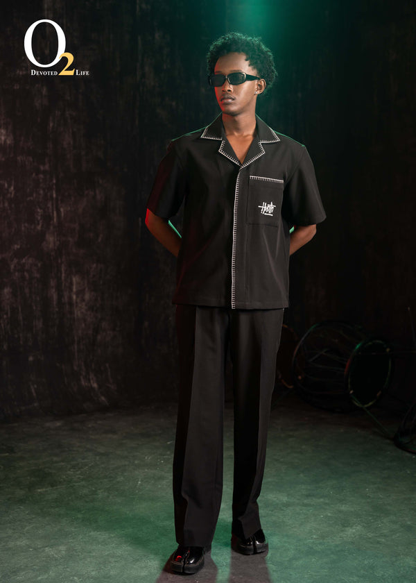 Midnight "hustle" shirt ENVY