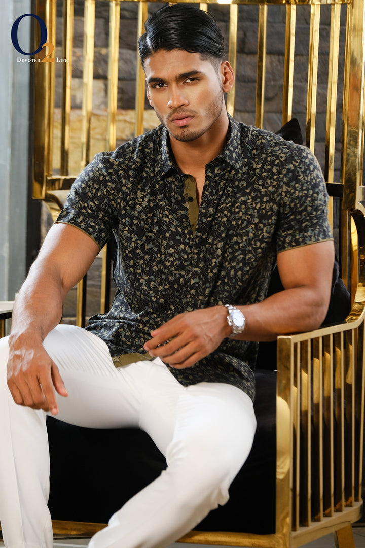 Men's  Printed Half Sleeve shirt ENVY