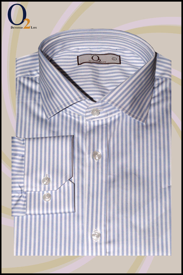 Men's Formal Stripe Cotton Shirt