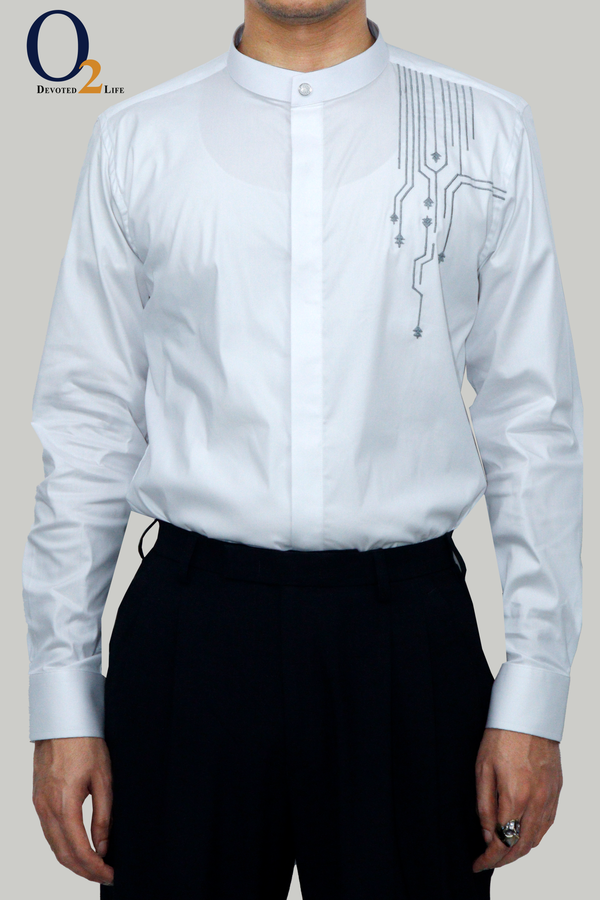 Suiting Embroidered shirt