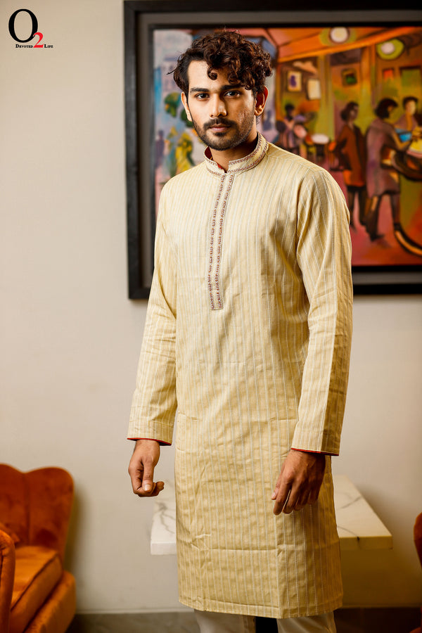 Karchupi Handwork Classic Fit Panjabi