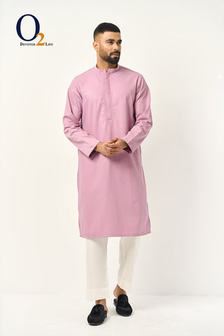 Light Pink Zardozi Panjabi