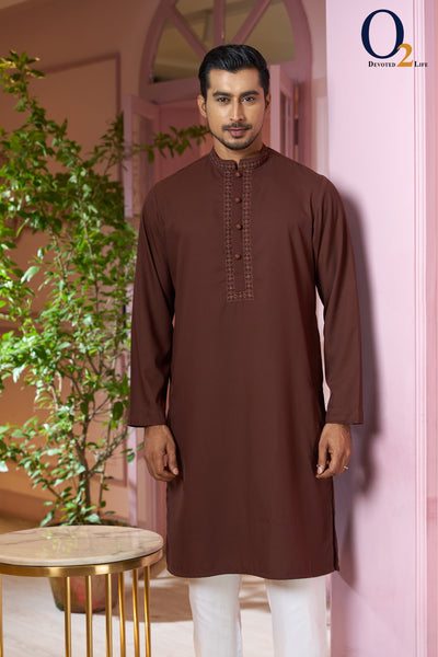 Men's Zardozi handwork classic fit Panjabi