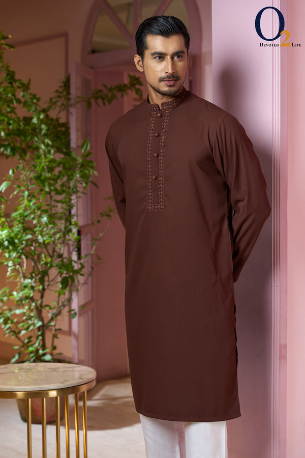 Men's Zardozi handwork classic fit Panjabi