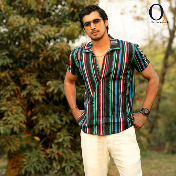 Men's Linen Half sleeve shirt ENVY