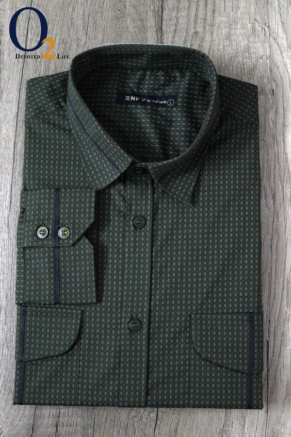 Casual  shirts for men in Olive