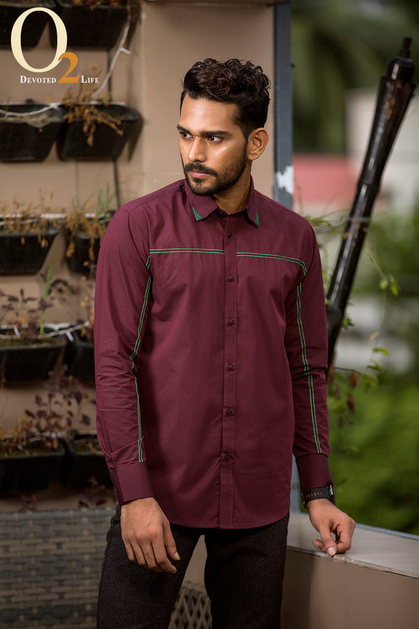 Men's full sleeve casual shirt o2fashions