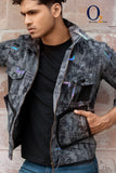 Load image into Gallery viewer, Denim Style Suede Leather Jacket