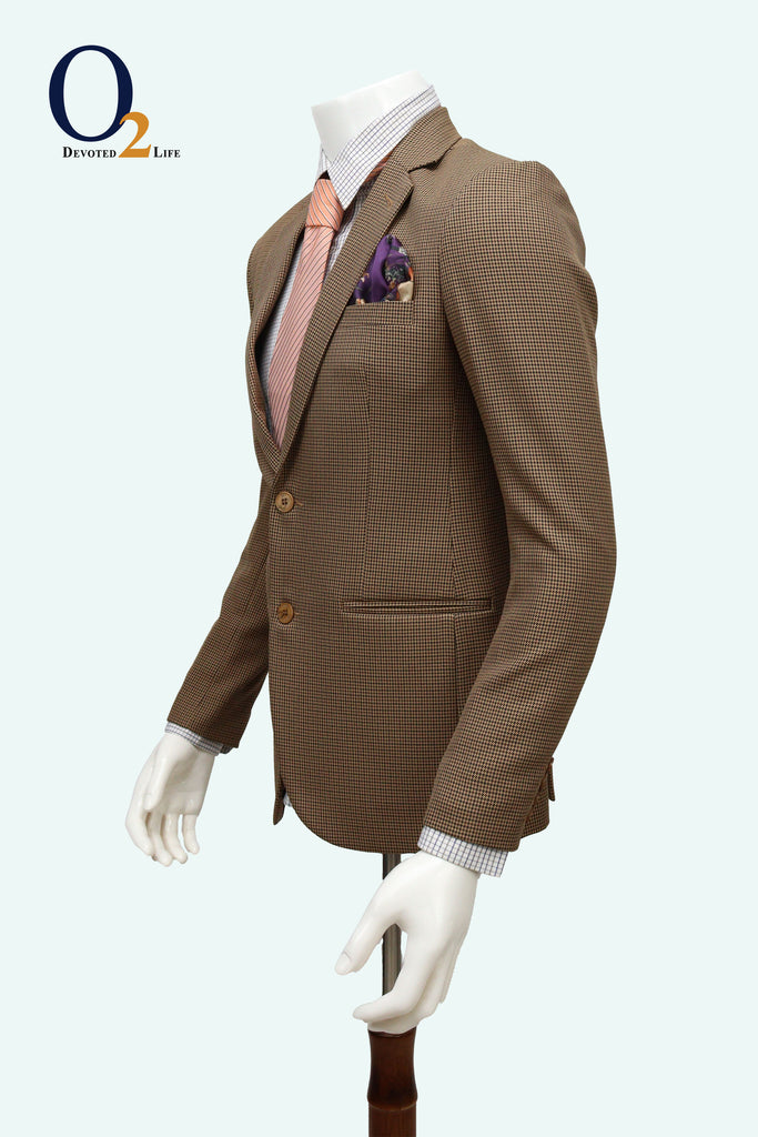 Maze Brown Tweed Suit