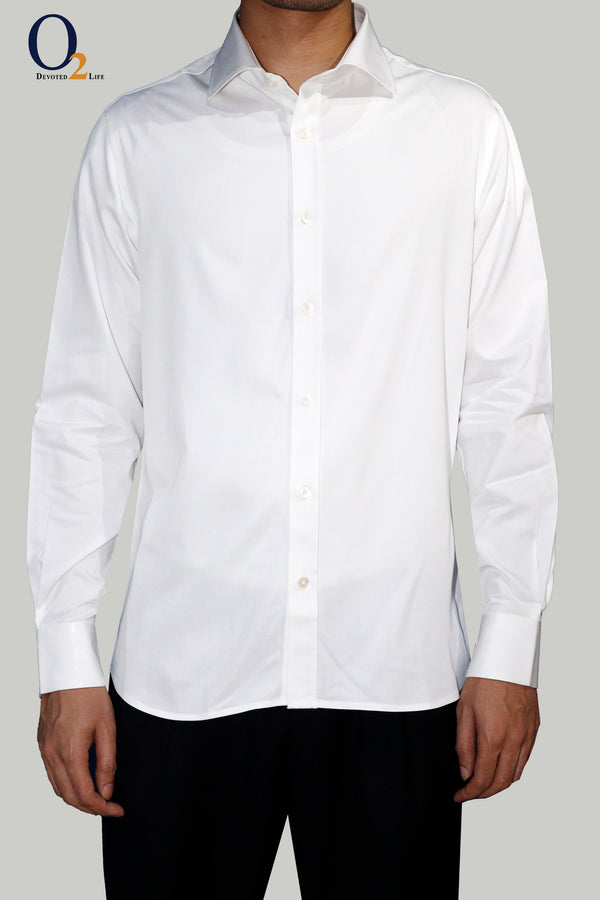 Slimline Oxford Shirt White