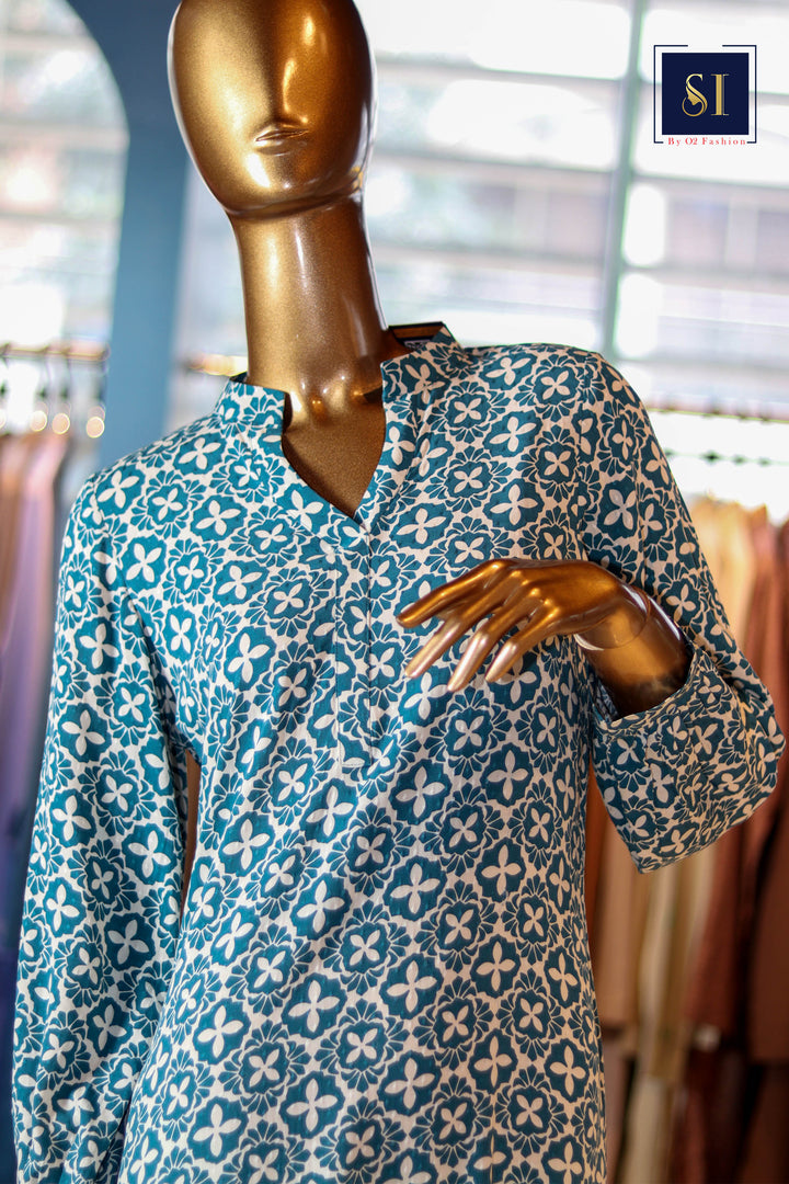 premium printed fabric women's shirt SI by O2