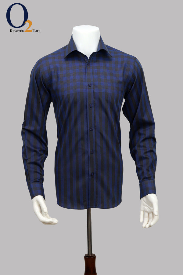 Camisa Burberry London Xadrez Cinza Masculina Shirt